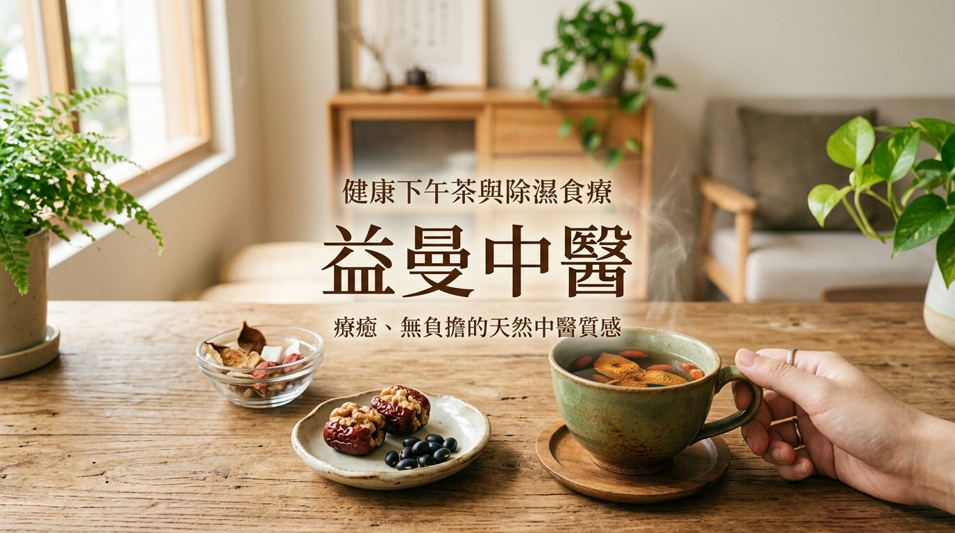 下午茶甜點配冰飲？中醫警告：「濕氣」全卡在肚子裡！2 款解膩茶飲推薦